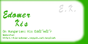 edomer kis business card